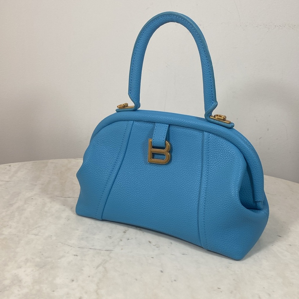 NWT Italian Leather Top Handle Crossbody Bag